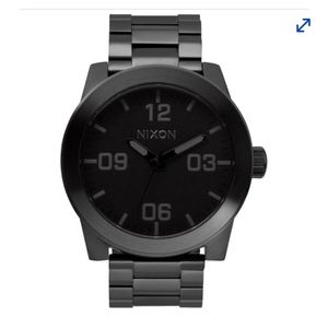 Nixon corporal take charge all black watch